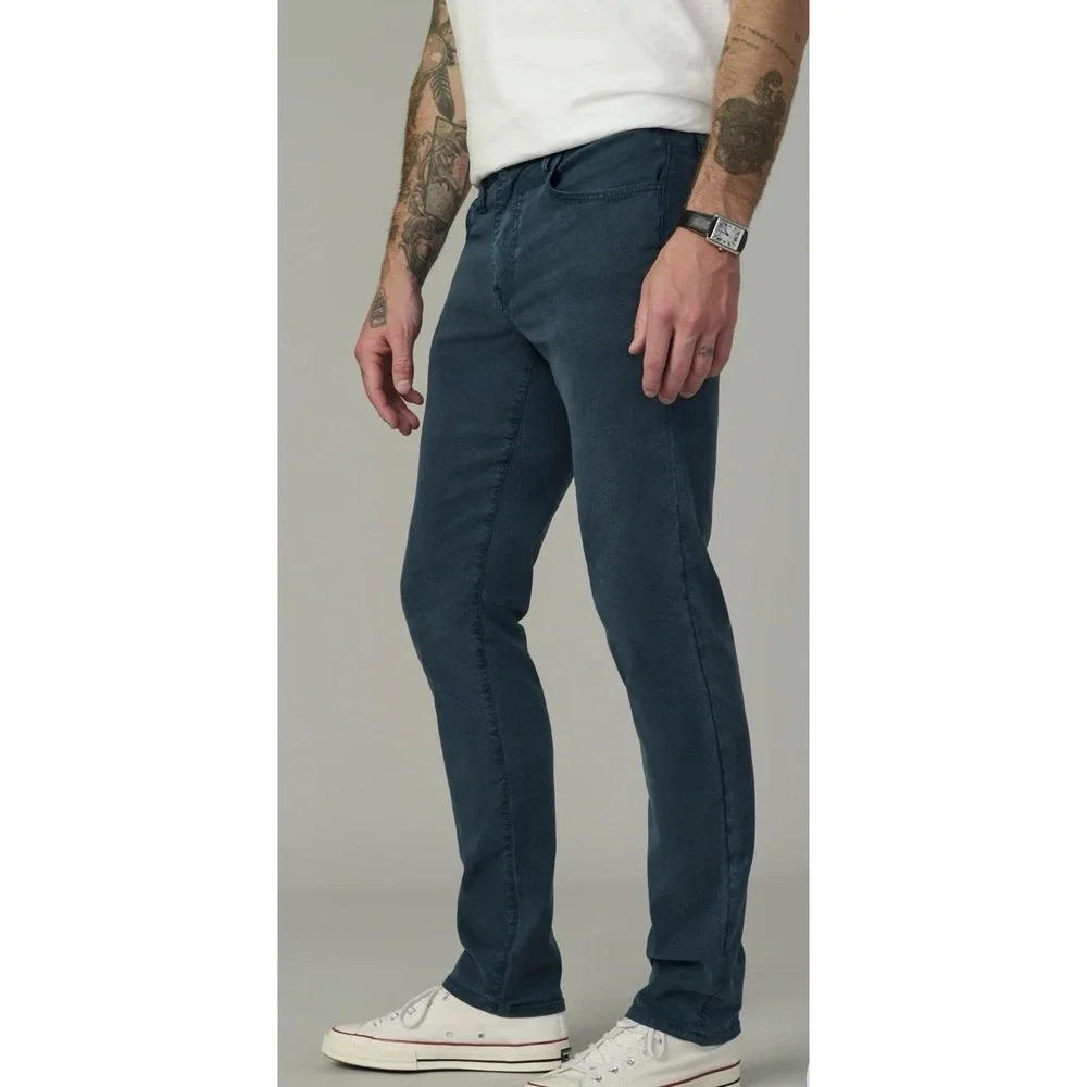 Joes The Brixton Straight + Narrow Pants Twill Jeans Midnight Navy 32 X 33